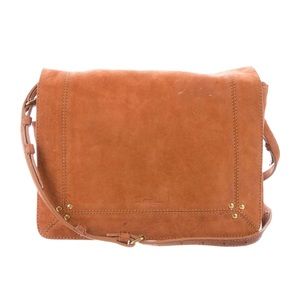 Jérôme Dreyfuss Suede Igor Shoulder Bag